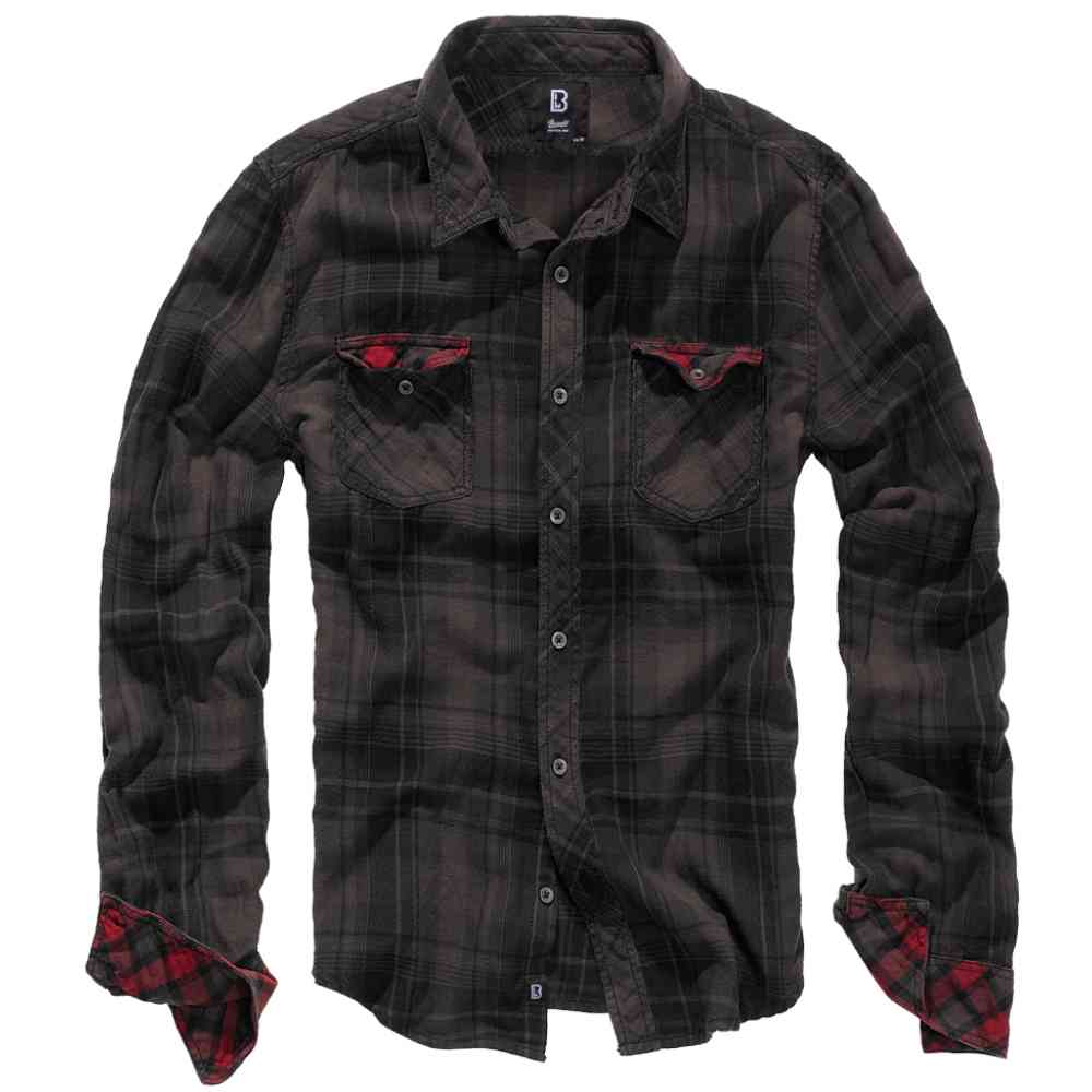 Brandit - Duncan Check Chemisier - Marron/Noir